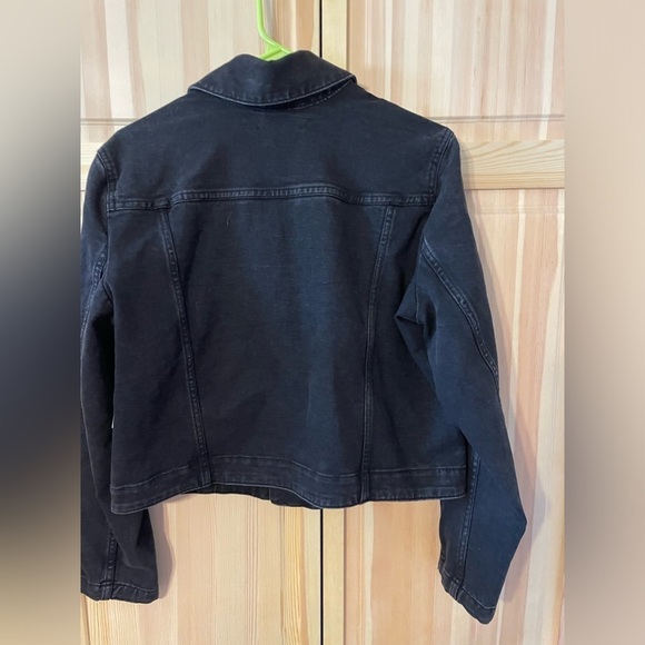 T7. Black Tape Moto Jacket. Large - Picture 6 of 8